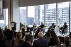 Andrea Gal Director, Data & Marketplace Strategy, Canadian Alliance for Net-Zero Agri-food (CANZA) Ibrahim Mohammed Sustainability and Environment Specialist, Grain Farmers of Ontario Matthew Ramsay Farmer and Data Consultant, PEIFA Tenille Bonoguore Strategic Initiatives Lead, Arrell Food Institute Wayne Rempel CEO, Kroeker Farms