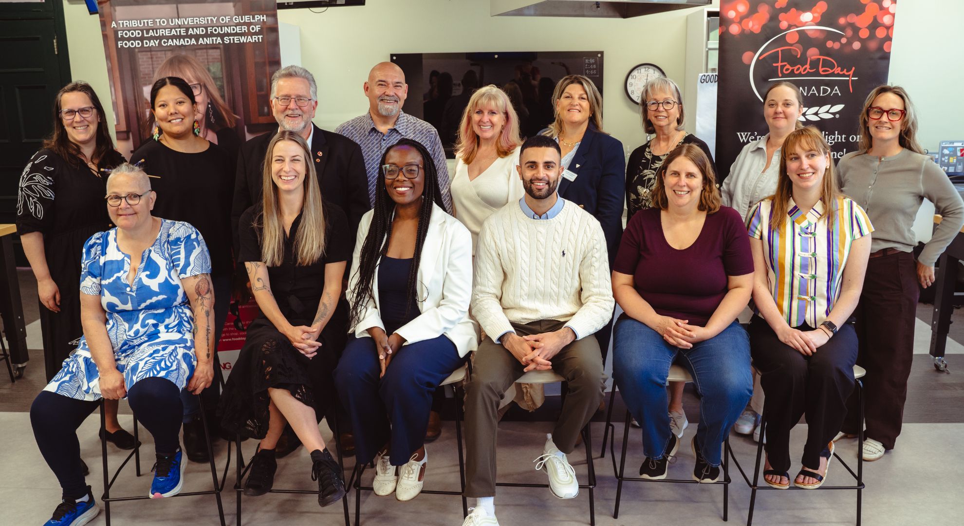 A group photo of the 2026 Good Food Innovation Award Winners